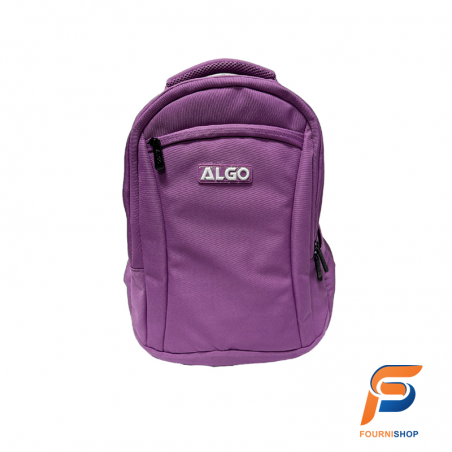 Sac à dos et cartable scolaire au Maroc de meilleure qualité : Sac à dos Backpack Young Purple Algo 17