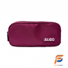 Trousse scolaire au Maroc de meilleure qualité : Trousse Satin 2 compartiments Purple Algo
