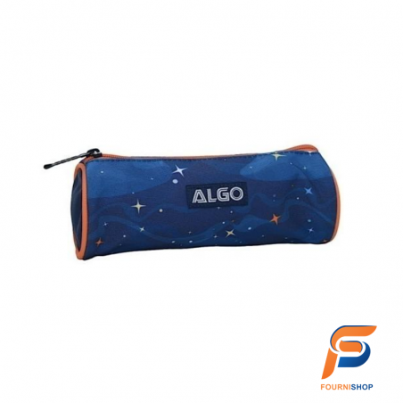 Trousse scolaire au Maroc de meilleure qualité : Trousse cylindrique 1 compartiment Astro