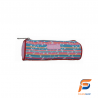 Trousse scolaire au Maroc de meilleure qualité : Trousse cylindrique 1 compartiment Spring