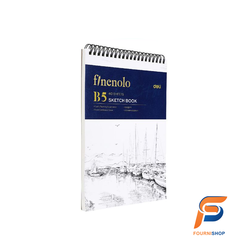 Bloc de dessin Finenolo A4 - 60 Sheets Deli