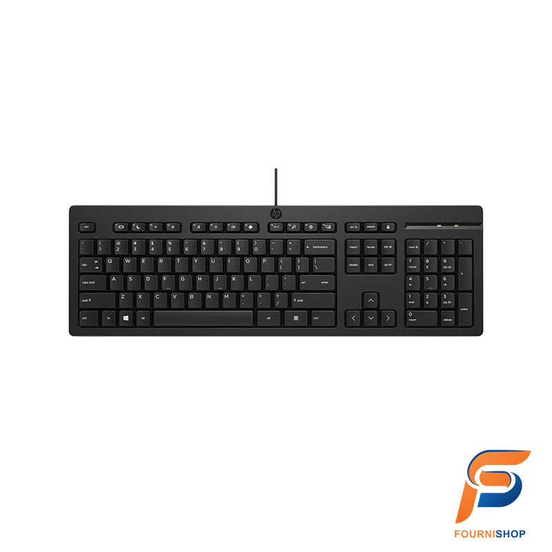 Clavier Filaire HP 125 Français-Arabe : Confort et Polyvalence pour une Saisie Multilingue