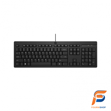 Clavier Filaire HP 125 Français-Arabe : Confort et Polyvalence pour une Saisie Multilingue