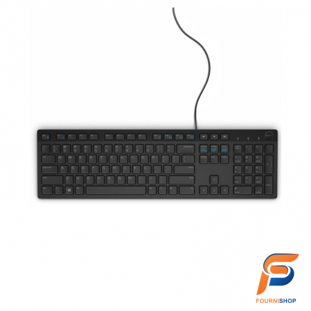 Clavier Dell KB216 USB Noir - Français (AZERTY) (580-ADGU)