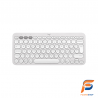 Clavier sans fil Logitech Pebble Keys 2 K380s - Français (AZERTY) Blanc
