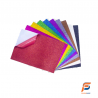 Papier mousse EVA adhésif paillettes A4 10 feuilles algo