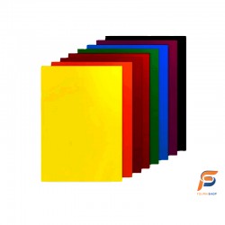 Pochette de 8 papier gommé A5 coloré algo