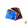 Pochette de 8 papier gommé A5 coloré algo
