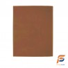 Protège-cahier A5 rouge marron algo