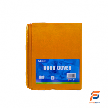 Protège-cahier A5 orange algo