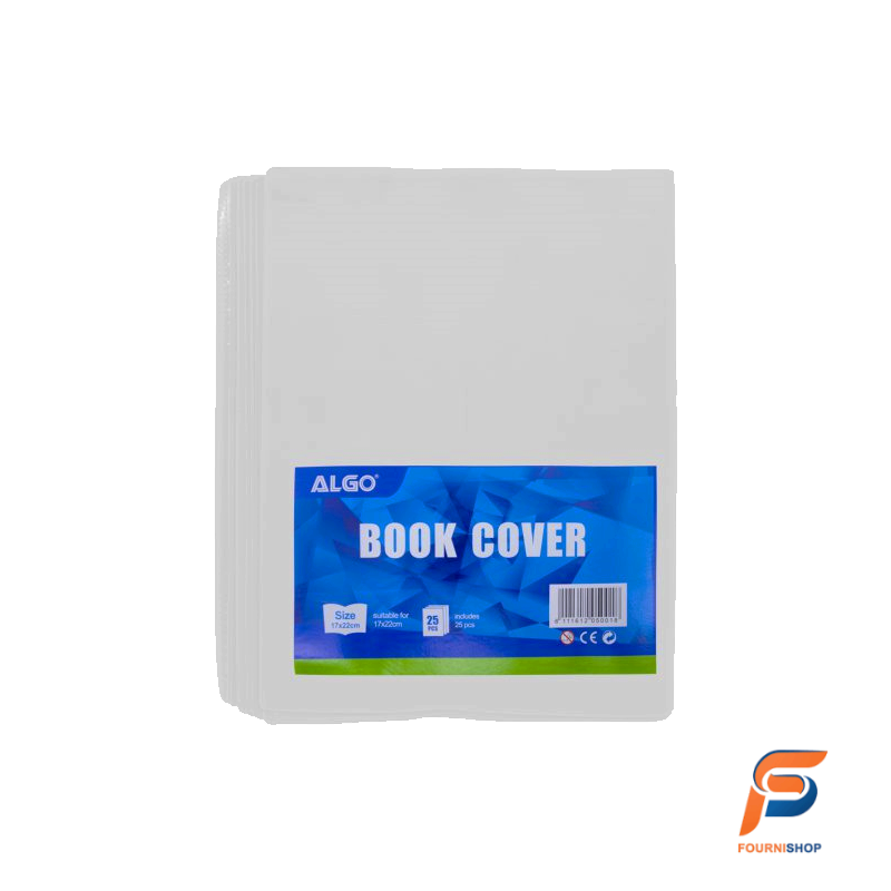 Protège-cahier A5 blanc algo