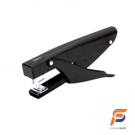 Agrafeuse de Bureau Noire Deli - Agrafeuse Solide et Ergonomique | Maroc