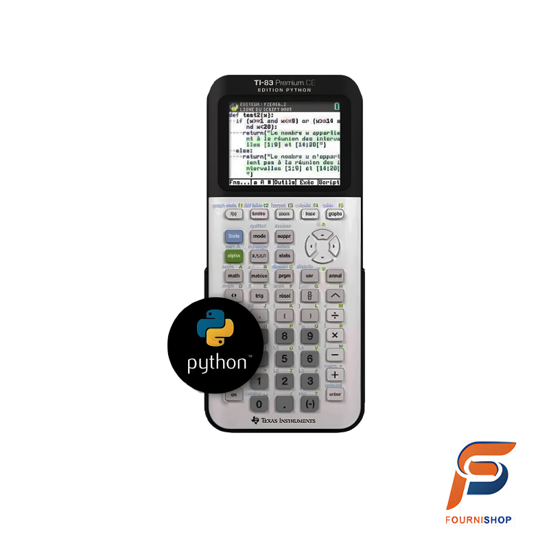 Calculatrice graphique ti-83 premium ce edition python PRIX MAROC