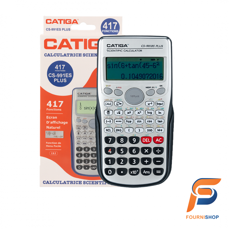 Calculatrice Scientifique CATIGA CS-991ES Plus –  Performante, Polyvalente et Fiable | Maroc
