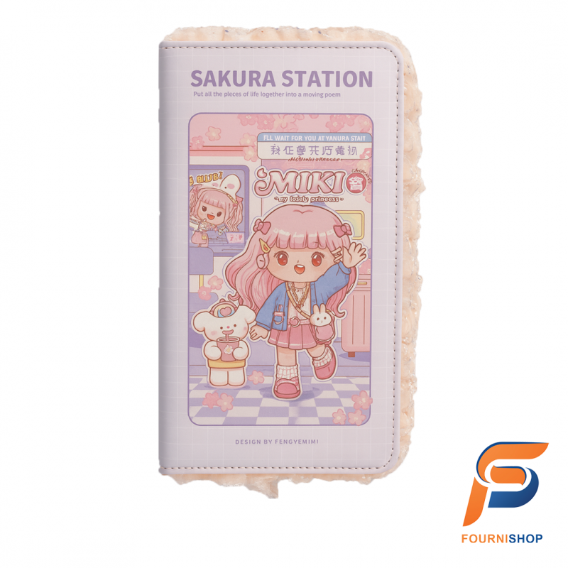 Agenda Sakura Station en Dentelle – Élégant, Raffiné et Pratique | Maroc
