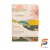 Notebook Campagne et Fleurs Jaune – Élégant, Naturel et Pratique | Maroc