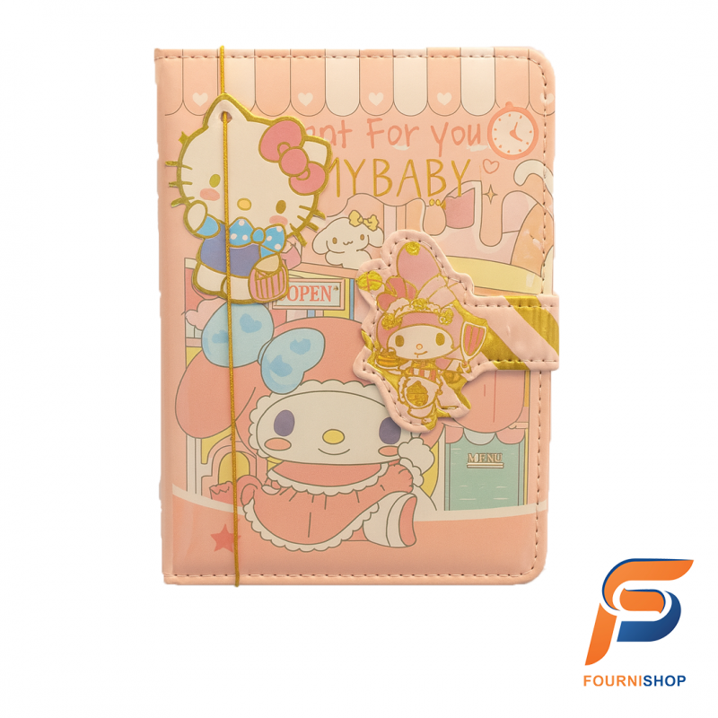Carnet Rose My Melody –Doux et Pratique | Maroc