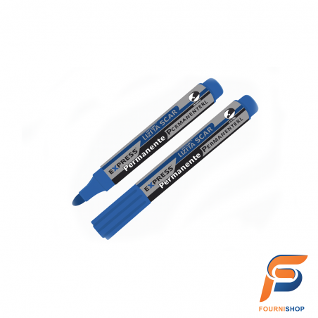 Marqueur Permanent XO-4401 Bleu –  Encre Durable et Polyvalente | Maroc