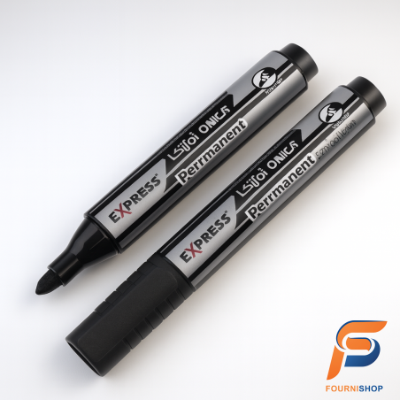 Marqueur Permanent XO-4982 Noir – Encre Intense et Résistante |Maroc