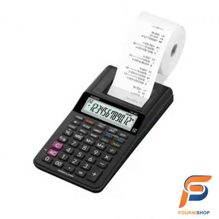 Calculatrice Imprimante Casio HR-8RC –Calculatrice de Bureau à Impression, Double Alimentation et Fonctions Financières |  Maroc