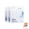 Classeur A4 PVC Personnalisable 4 Anneaux Blanc Dos 3 cm ALGO –Léger, Pratique et Élégant |Maroc