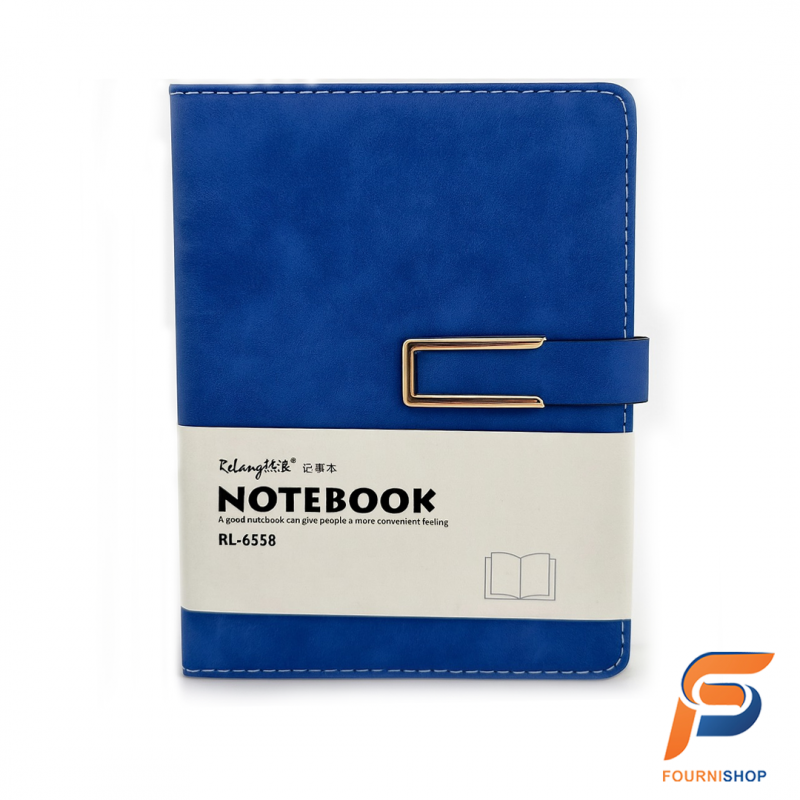 Notebook Bleu Classique RL-6558 – FS35 - Carnet Élégant, Pratique & Durable  Maroc