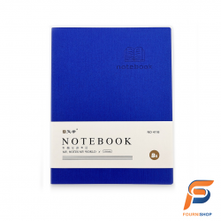 Notebook B5 Bleu Tissu –...