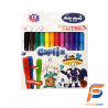 Mashmallow 12 Feutres Pointe Fine – Capuchons Connectables | KR971769 - Set Kawaii & Créatif |Maroc