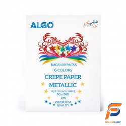 Papier Crêpon Métallisé...