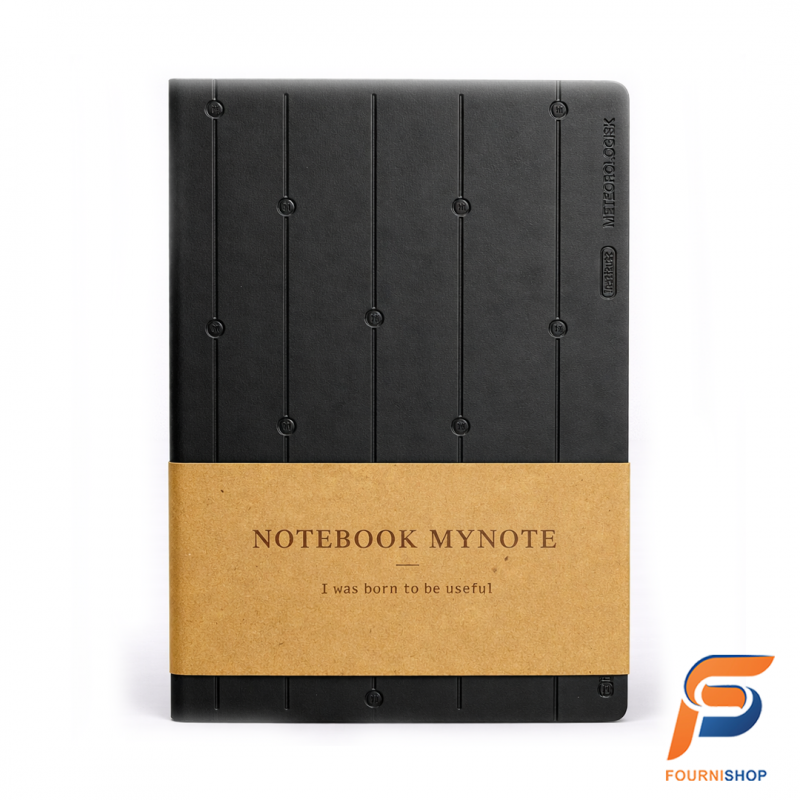 Notebook MYNOTE B5 Noir | Élégant, Professionnel & Grand Confort d’Écriture | Maroc