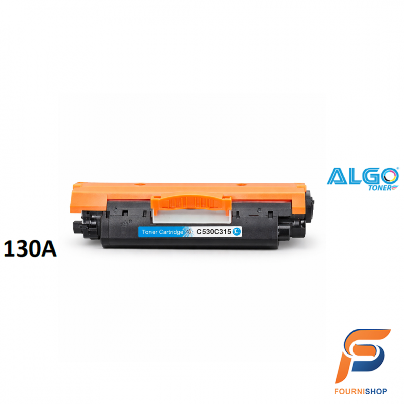 HP LaserJet Toner 130A – CF351A Cyan (Bleu) | Cartouche Toner Originale HP | Maroc