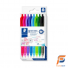 Stylo Bille 8 Couleurs STAEDTLER | Écriture Fluide & Organisation Colorée | Maroc