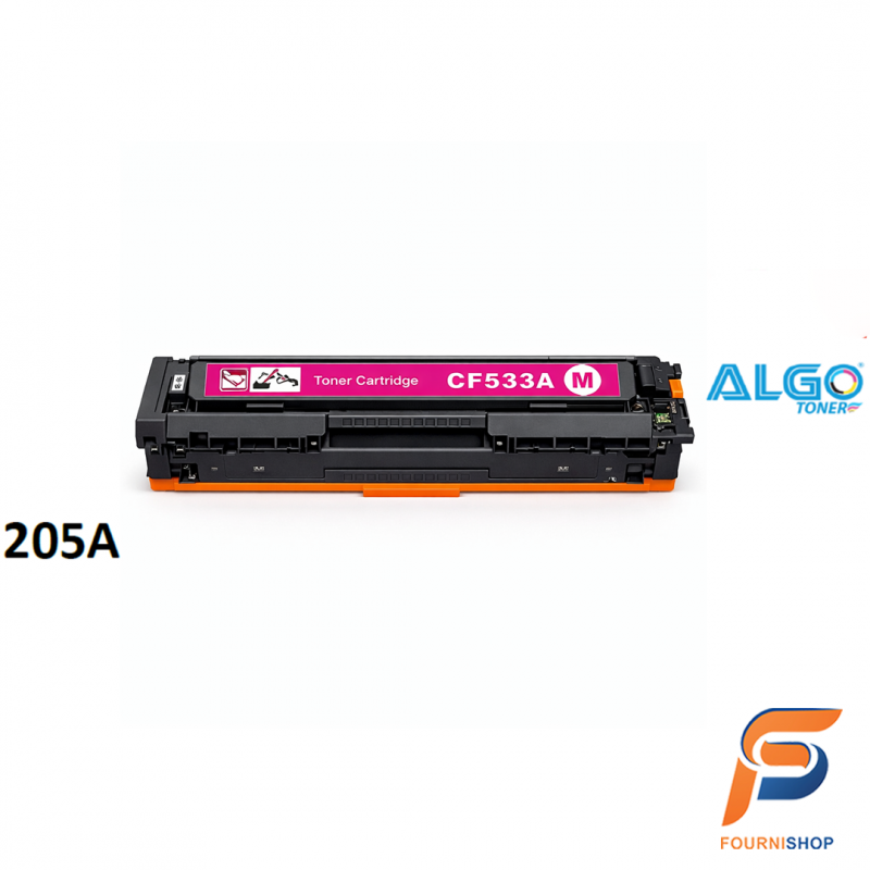 HP LaserJet Toner 205A – CF533A Magenta (Rouge) | Cartouche Toner Originale HP | Maroc