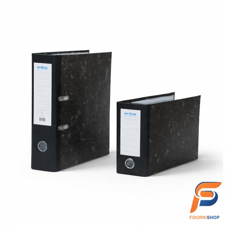 Lot de 5 Classeurs à Levier A4 ALGO – Papier Nuageux Premium 32×28 cm, Dos 8 cm - Économique | Maroc