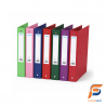 Lot de 5 Classeurs A4 ALGO – Extérieur Simili / Intérieur Papier 32×24 cm, 4 Anneaux Type O, Dos 4 cm  | Maroc