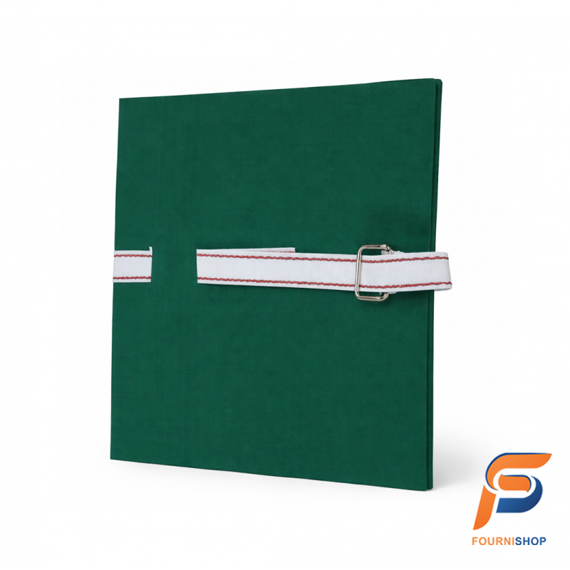 Lot de 5 Chemises à Sangle A4 ALGO – Kraft 24×32 cm - Rangement Solide |Maroc