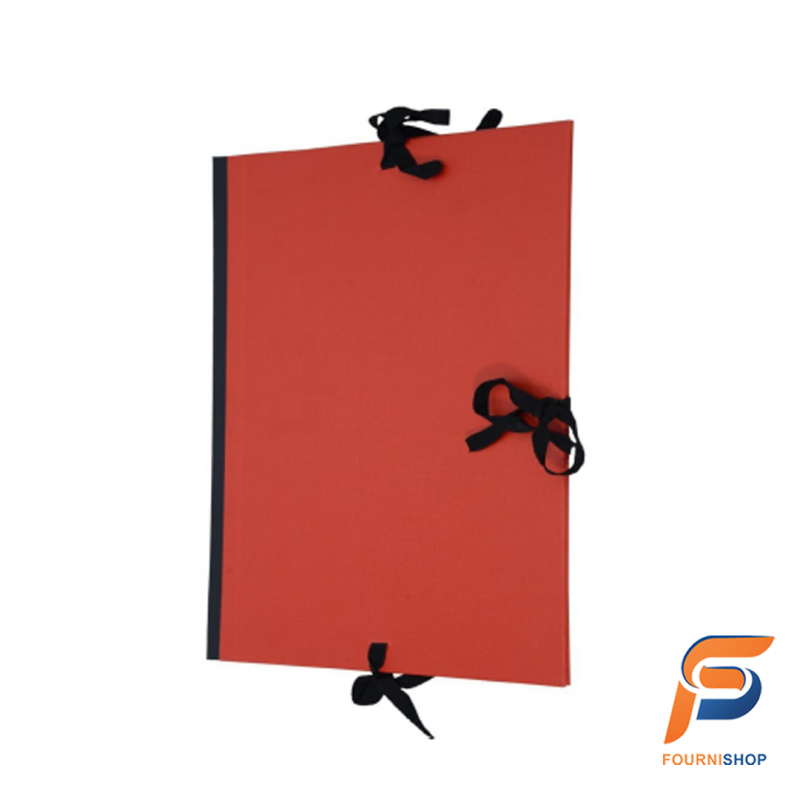 Lot de 5 Cartons à Dessin Demi-Raisin ALGO – Simili 35×53 cm - Grande Protection | Maroc