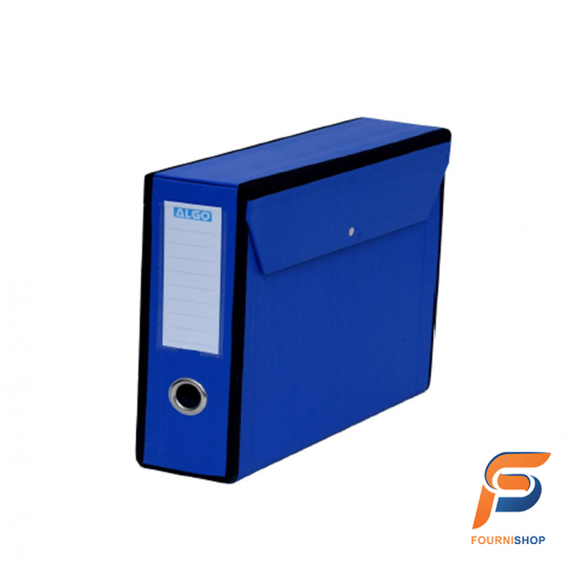 Lot de 5 Boîtes de Classement ALGO – Plein Simili 33×25 cm, Dos 6 cm - Grande Capacité | Maroc