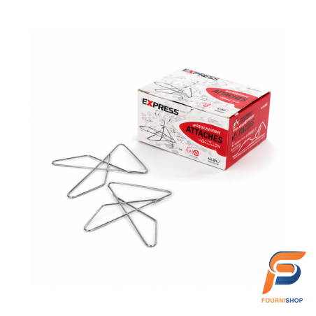 Attaches Géantes N°1 XO-A403 - Trombones Métal Grande Taille pour Bureau | Maroc
