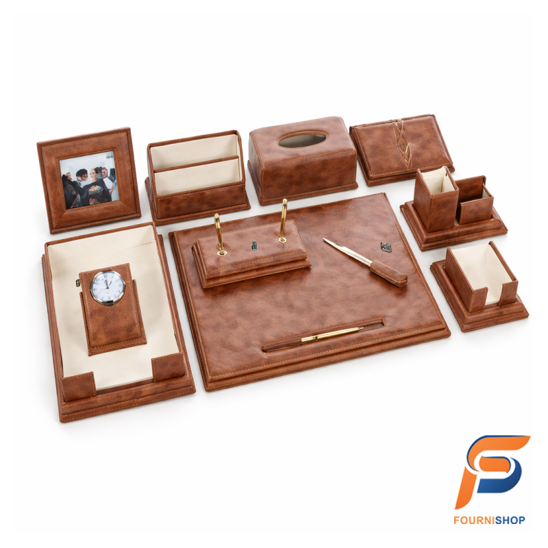 Ensemble de Bureau W1239 – 11 Pièces - Organisation Complète | Maroc