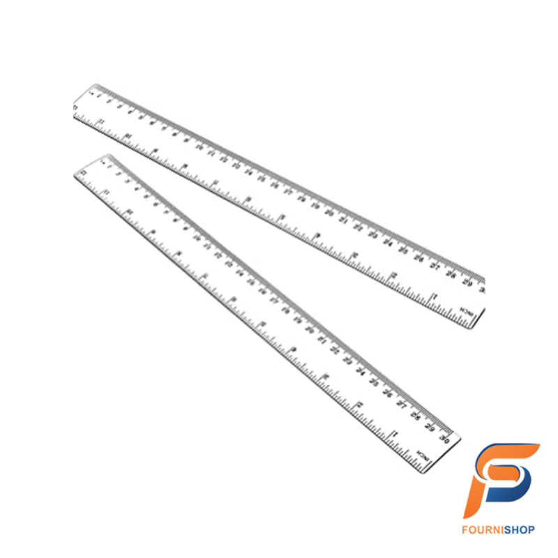 Règle XO-5569 30 cm Transparente - Mesure Précise | Maroc