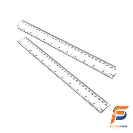 Règle XO-5569 30 cm Transparente - Mesure Précise | Maroc
