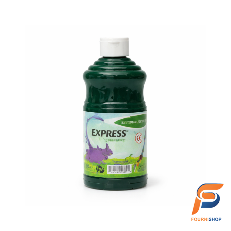 Gouache Liquide XJ-3862 500 ml Vert - Peinture Scolaire | Maroc