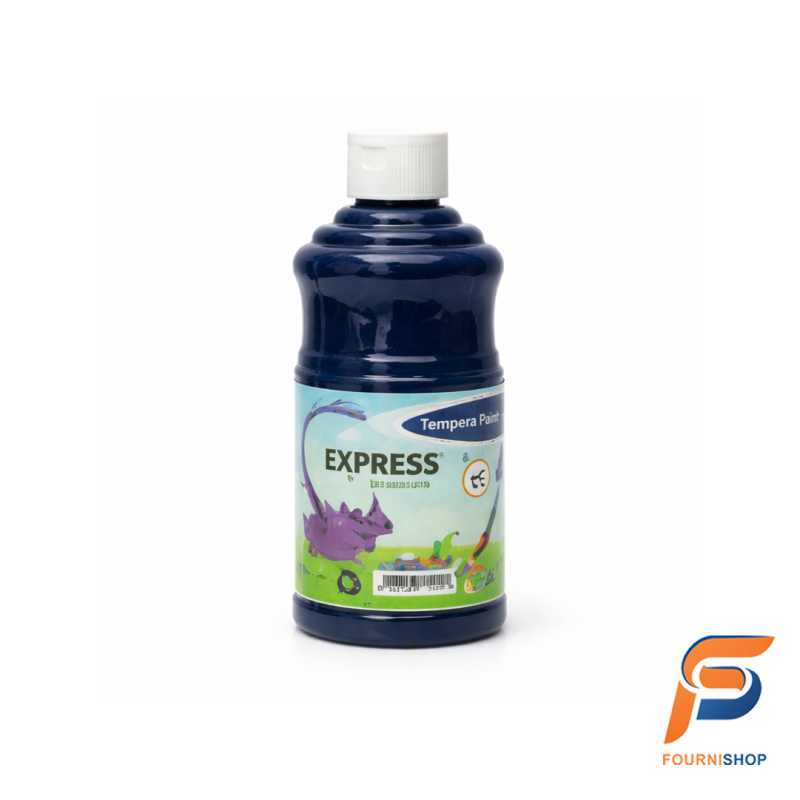 Gouache Liquide XJ-3374 500 ml Bleu - Peinture Scolaire Vive | Maroc
