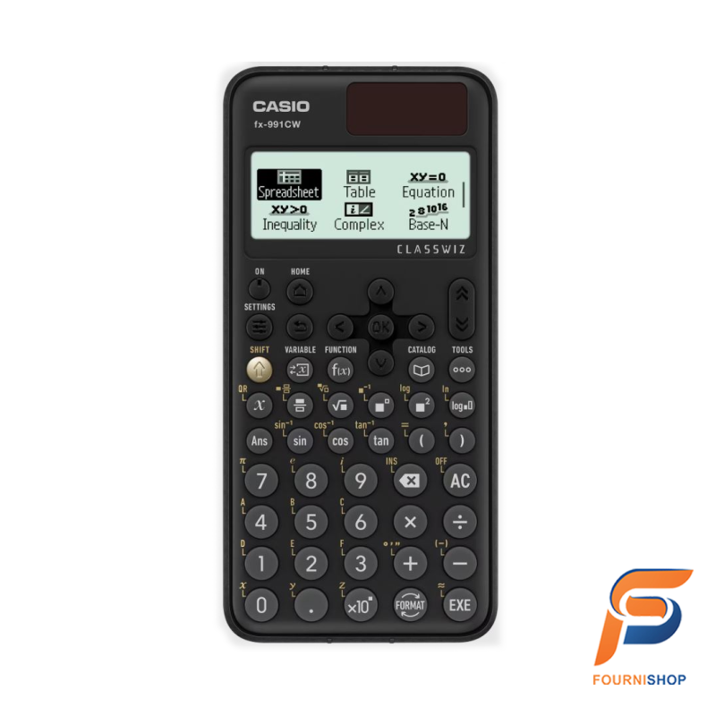 Calculatrice Scientifique Casio FX-991CW –552 Fonctions, Écran Naturel et Performance Avancée |Maroc
