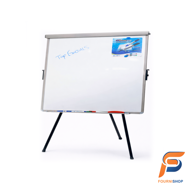 Chevalet de Conférence 100×70 cm - Support Paperboard Professionnel pour Réunions et Formations | Maroc