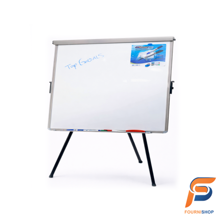 Chevalet de Conférence 100×70 cm - Support Paperboard Professionnel pour Réunions et Formations | Maroc