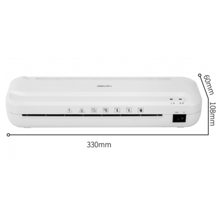 Plastifieuse A4 Deli E2132 - Machine de Plastification Compacte et Rapide | Maroc