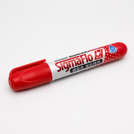 Marqueur Tableau Rouge Sigmaflo C - Feutre Effaçable pour Tableau Blanc | Maroc