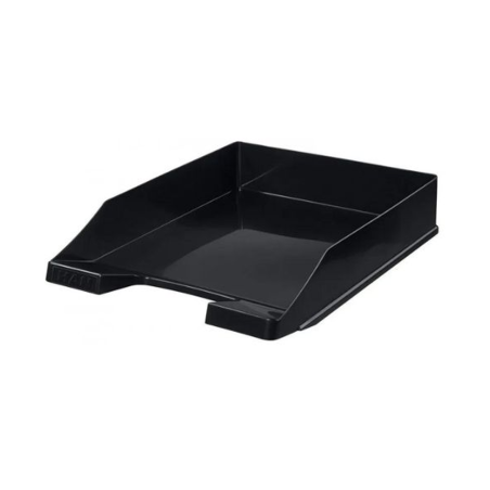 Panier à Courrier Noir ARK 450N - Corbeille de Bureau Pratique et Design | Maroc